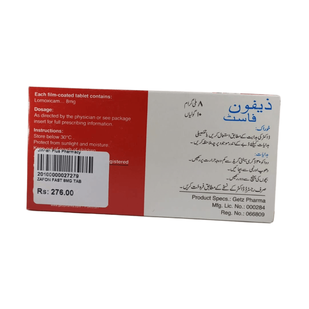 Zafon FAST 8mg