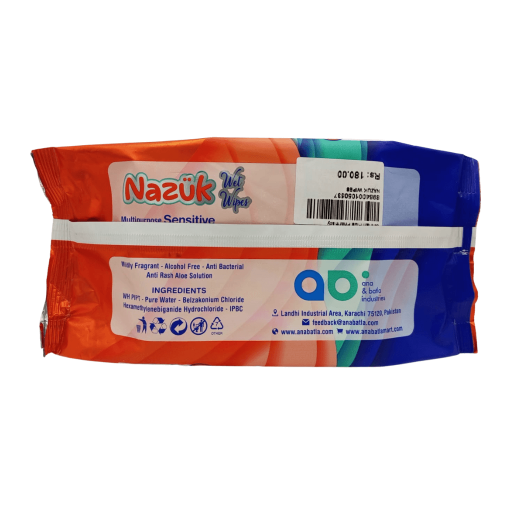 Nazuk Wet Wipes