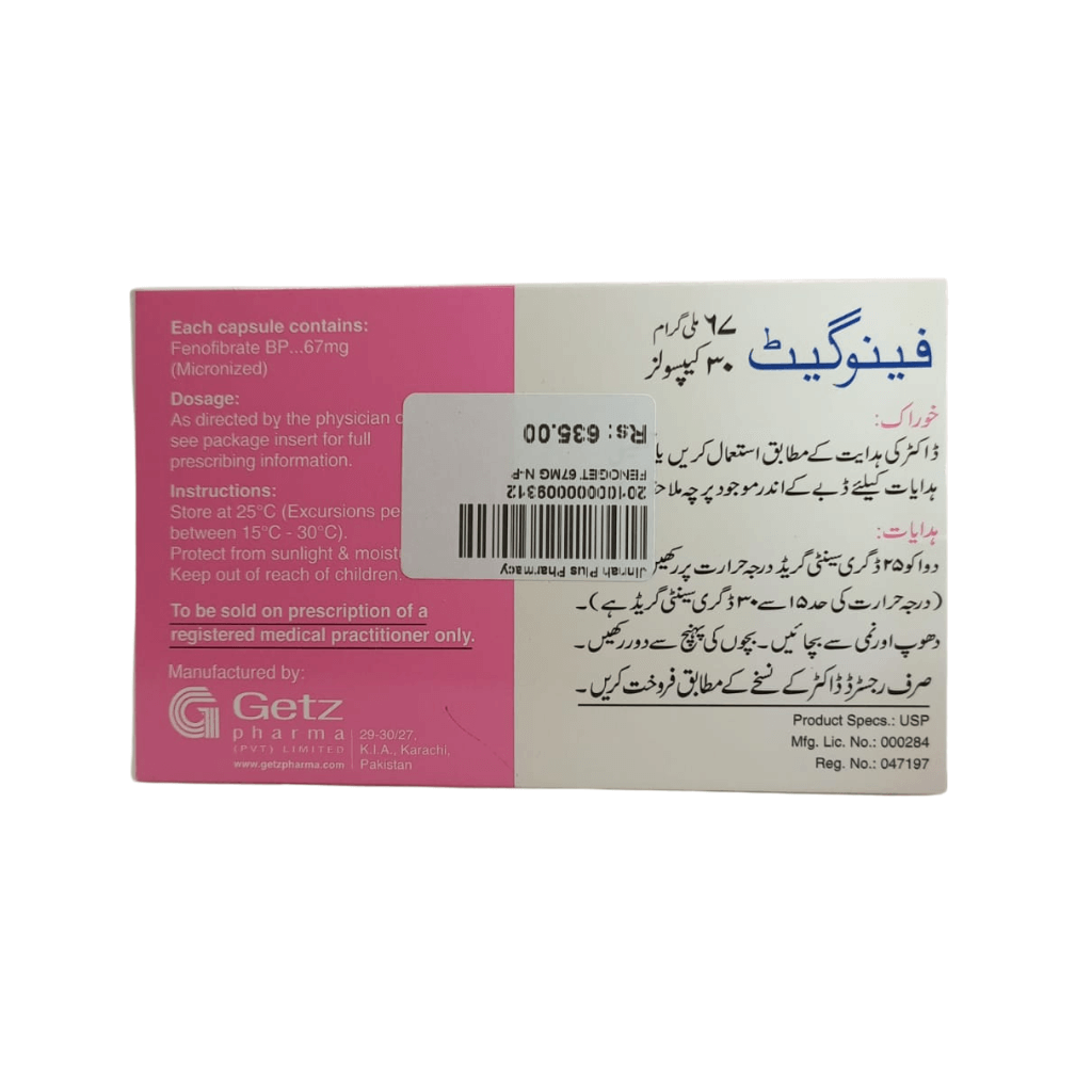 Fenoget 67mg