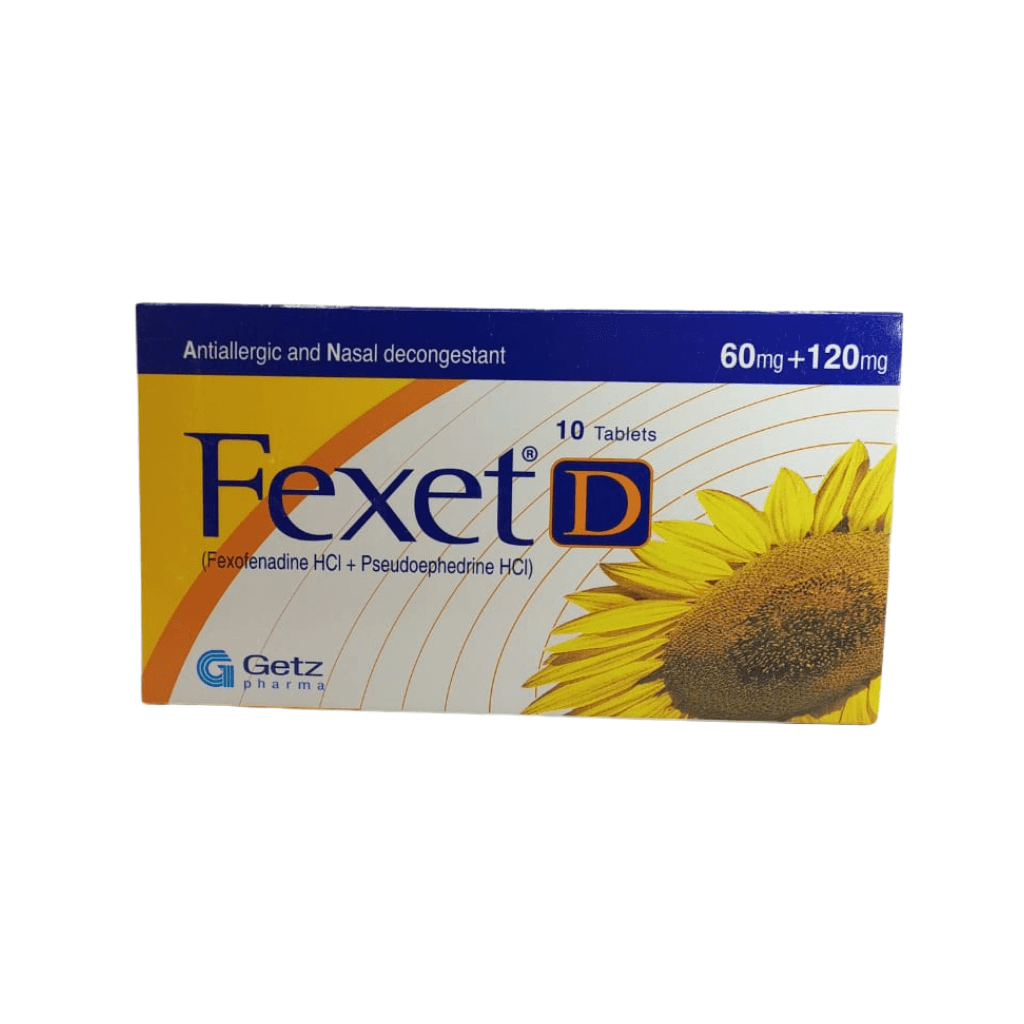 Fexet D 60mg+120mg Fexet D 60mg+120mg