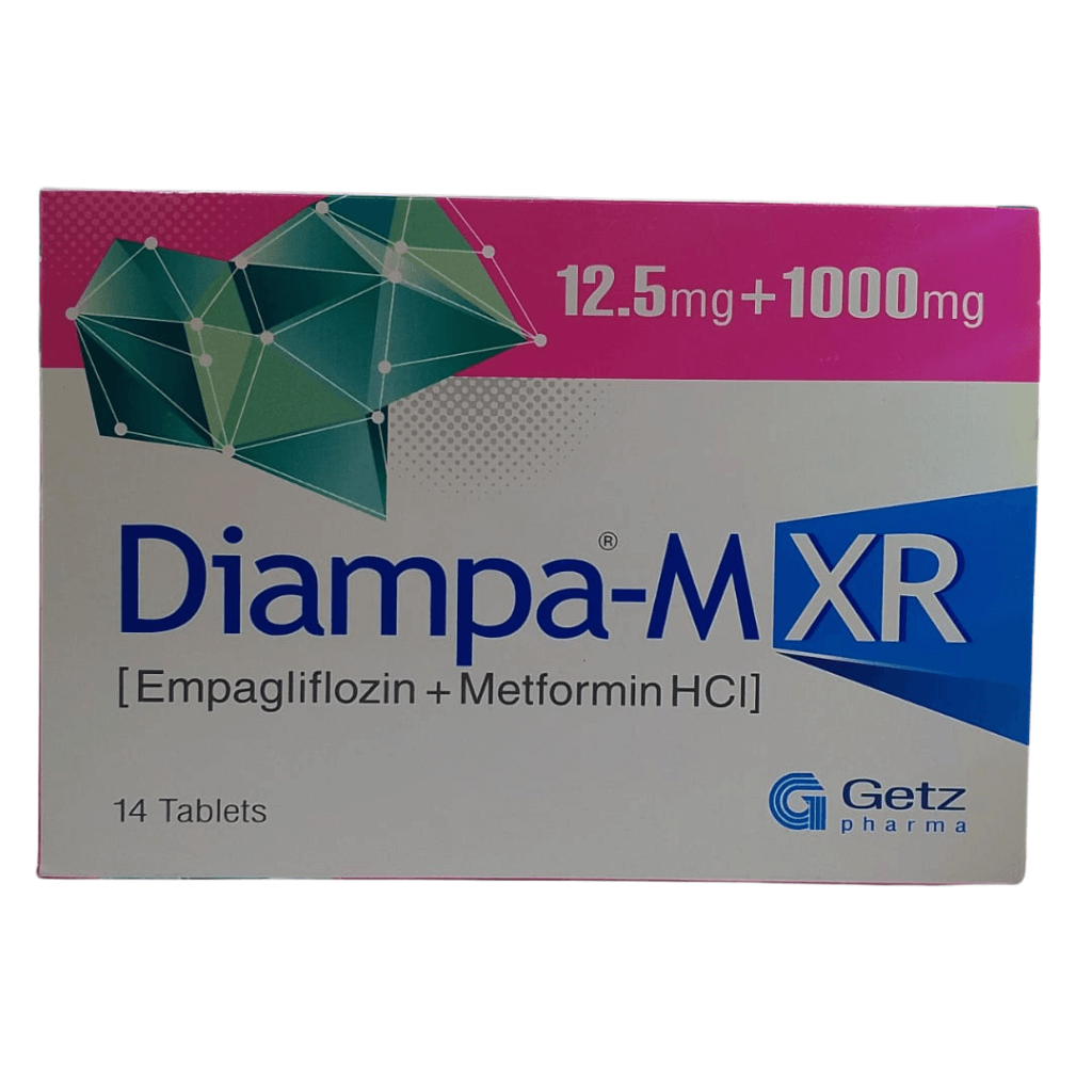 Diampa-M XR 12.5mg+1000mg Diampa-M XR 12.5mg+1000mg