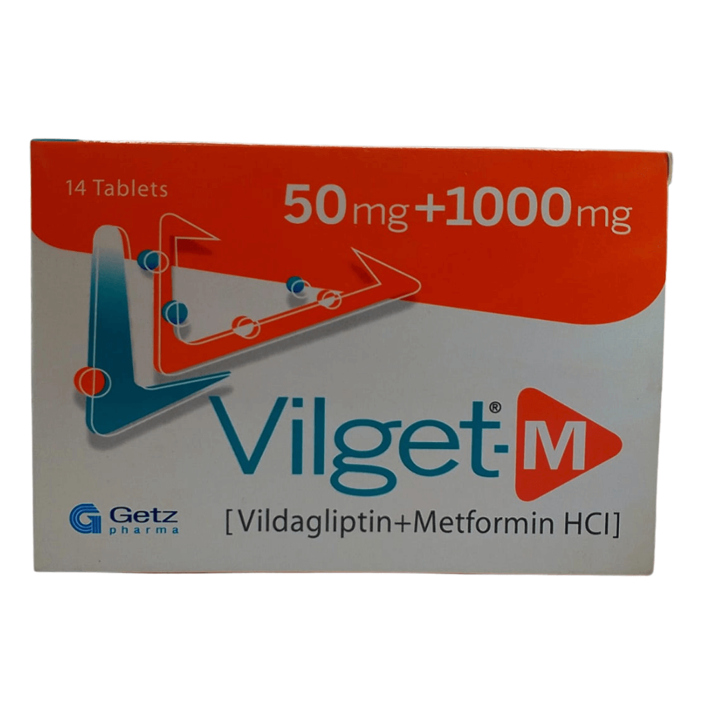Vilget-M 50mg+1000mg Vilget-M 50mg+1000mg