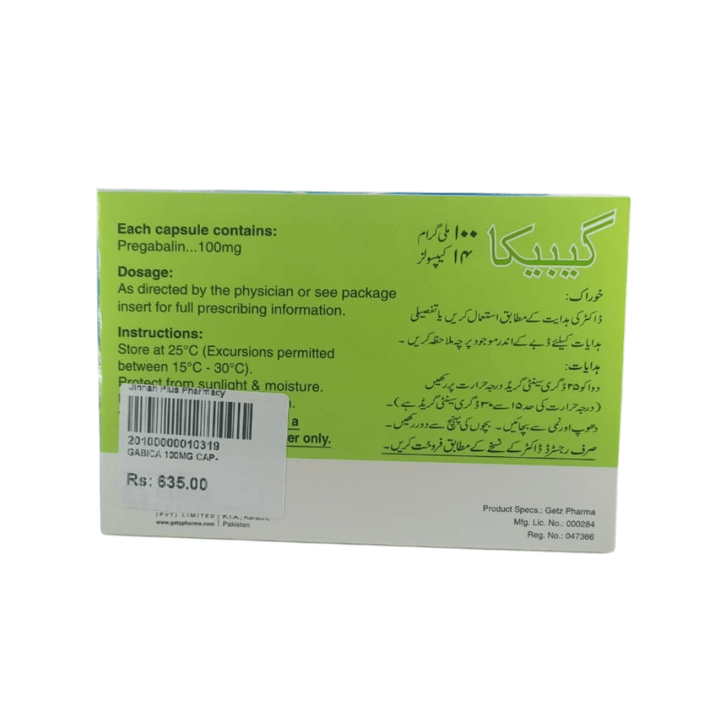 Gabica 100mg