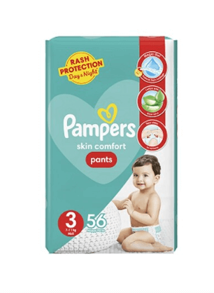 Pampers 3Pants (56 Pieces)