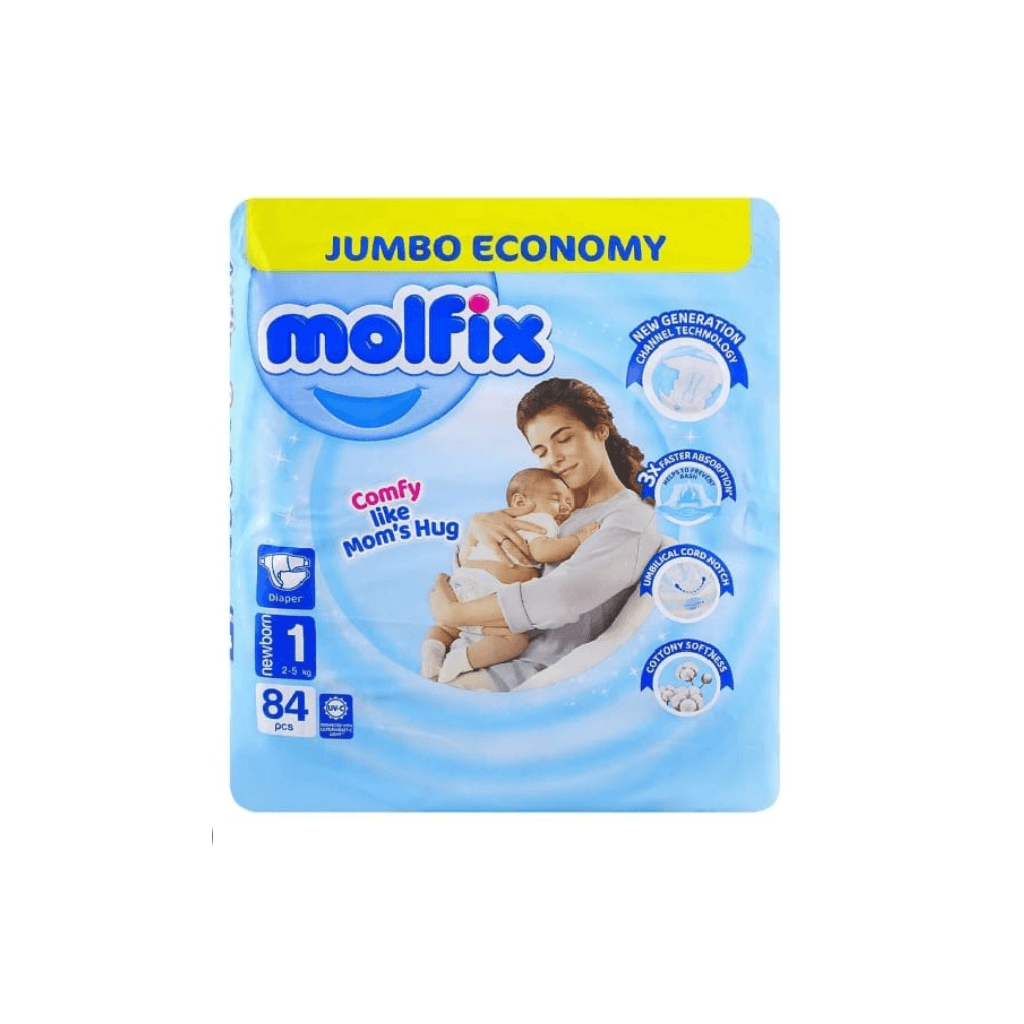 Molfix 1 New Born (84 Pieces)