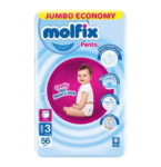 Molfix Pants New Born 3 (56 Pieces)