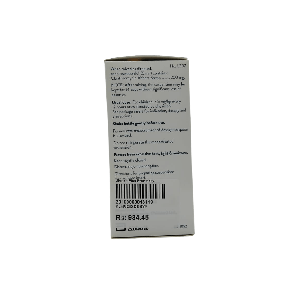 KLARICID DS 250mg/5ml