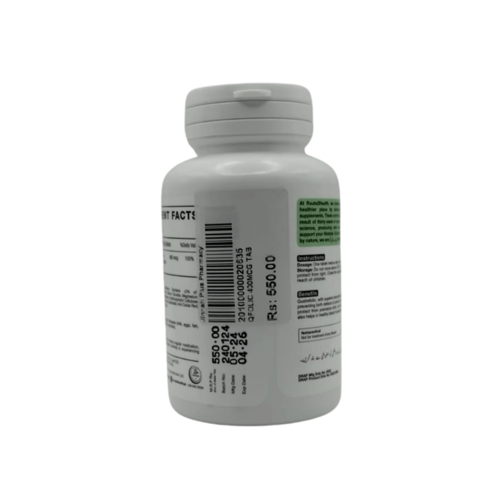 Folic acid 400mcg