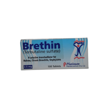 Brethin 2.5mg (100 Tablets)
