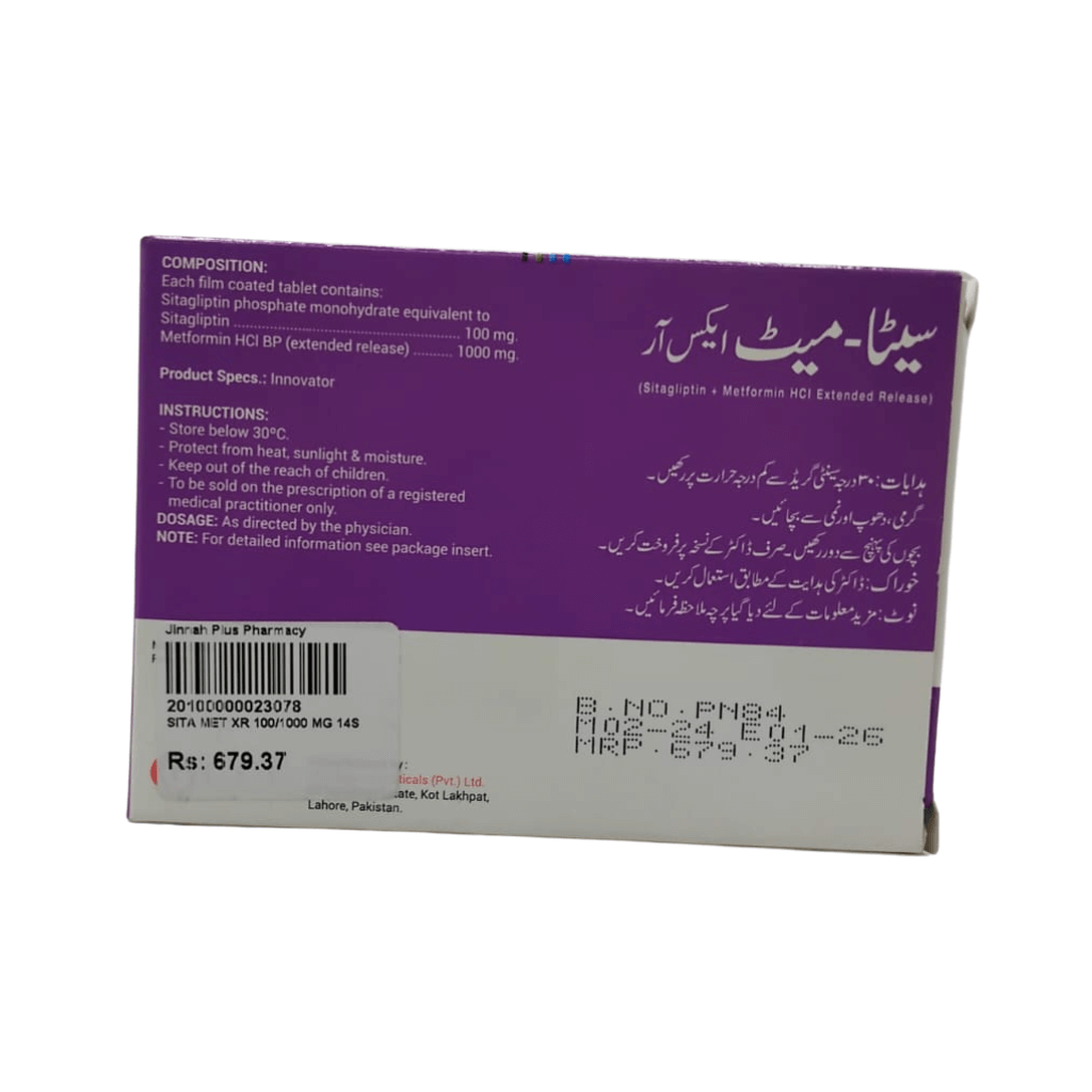 Sita-Met XR 100/1000mg