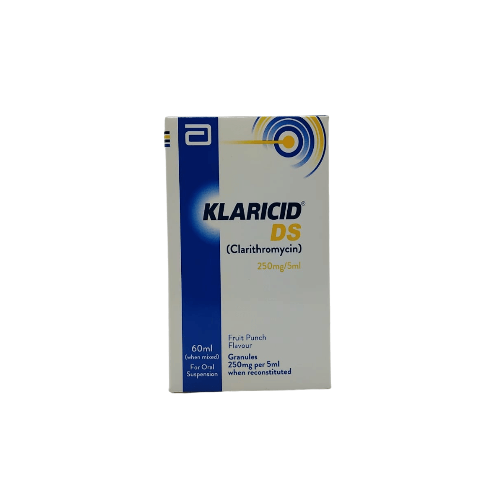 KLARICID DS 250mng/5ml KLARICID 250mg/5ml