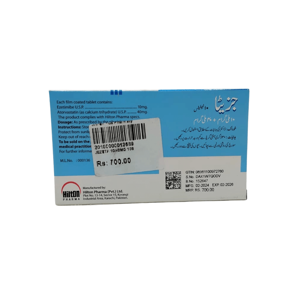Jezeta 10mg+40mg
