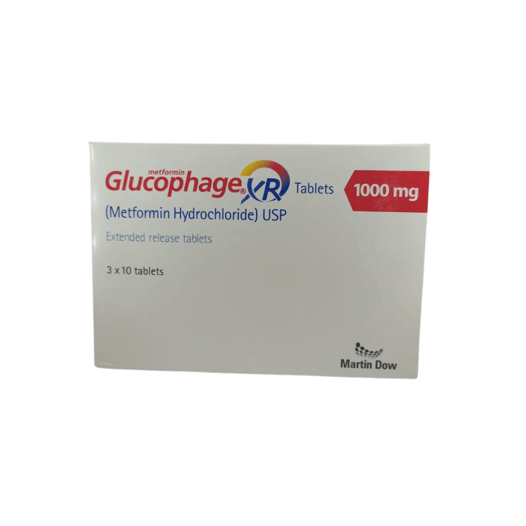 Glucophage XR 1000mg Glucophage XR 1000mg