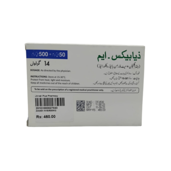 Ziabex-M 50+500mg