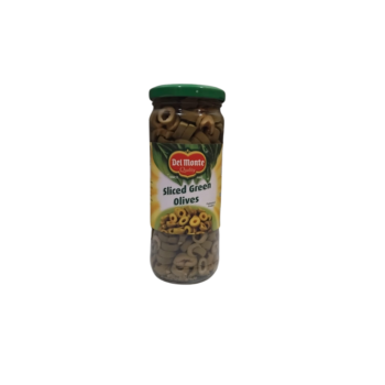 Sliced green olives 450g