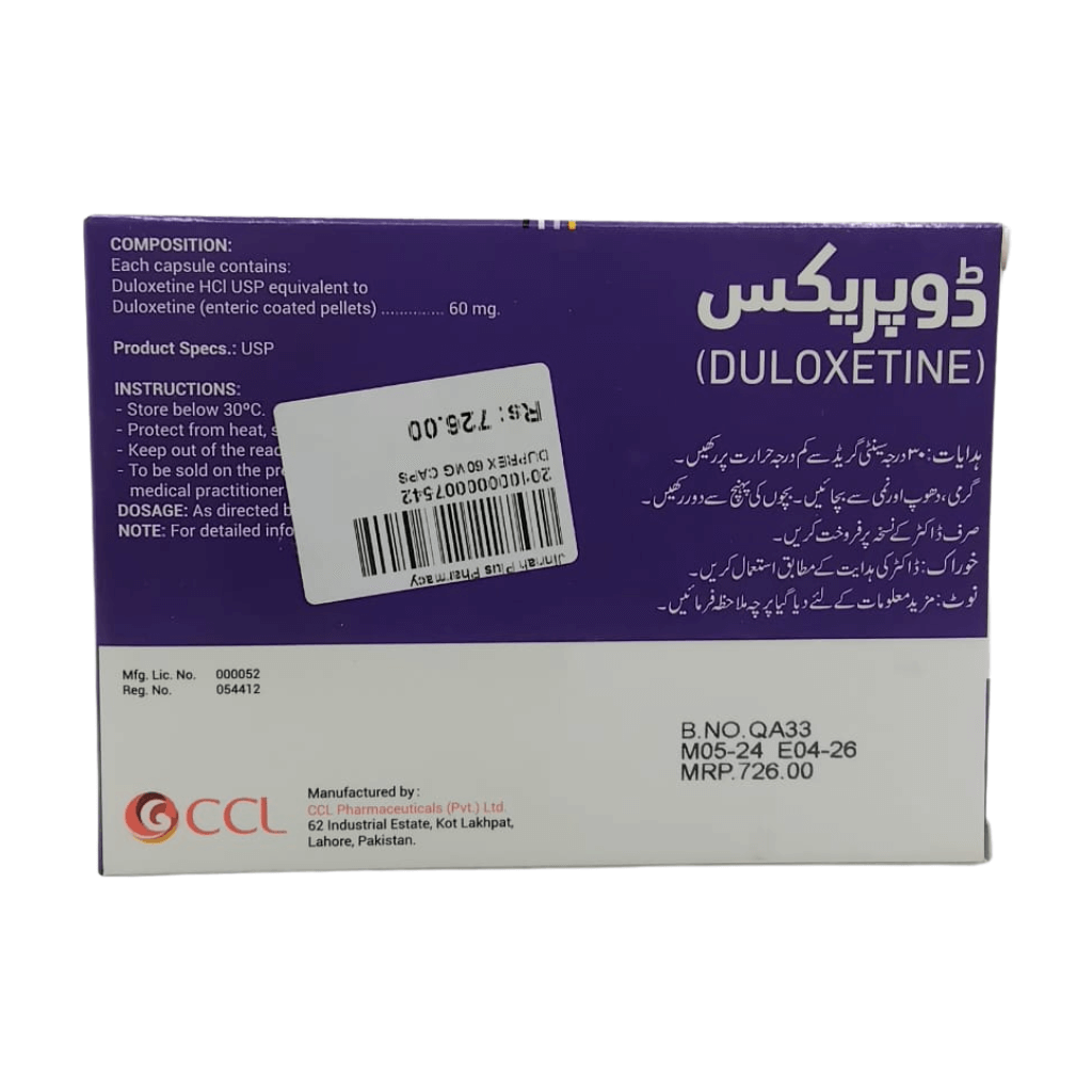 DUPREX 60mg DUPREX 60mg