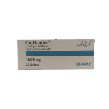 Co Renitec 10/25mg (20 Tablets)