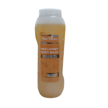 Herbion - Milk & Honey Body wash - 400 ml