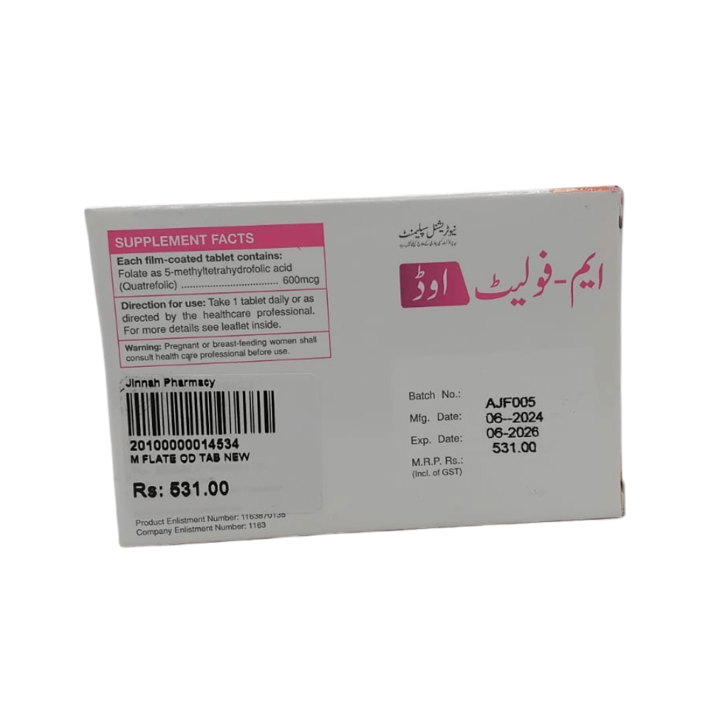 M-folate-OD 600mcg