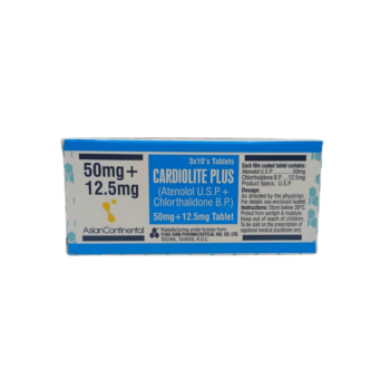 Cardiolite Plus 50+12.5mg (30 Tablets)