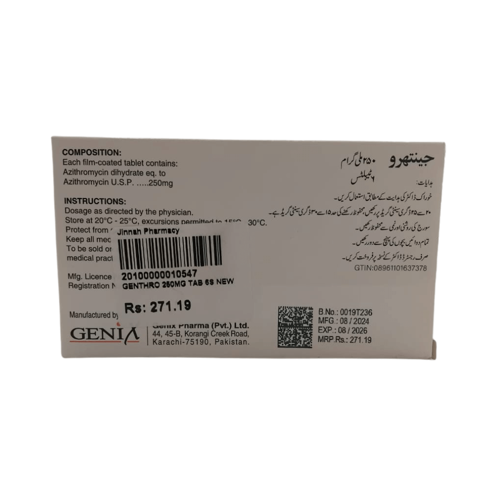genthro 250mg Genthro 250mg