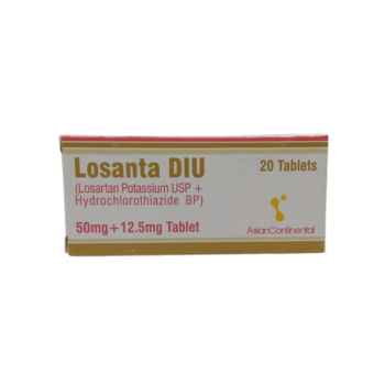 Losanta Diu 50+12.5mg (20 Tablets)