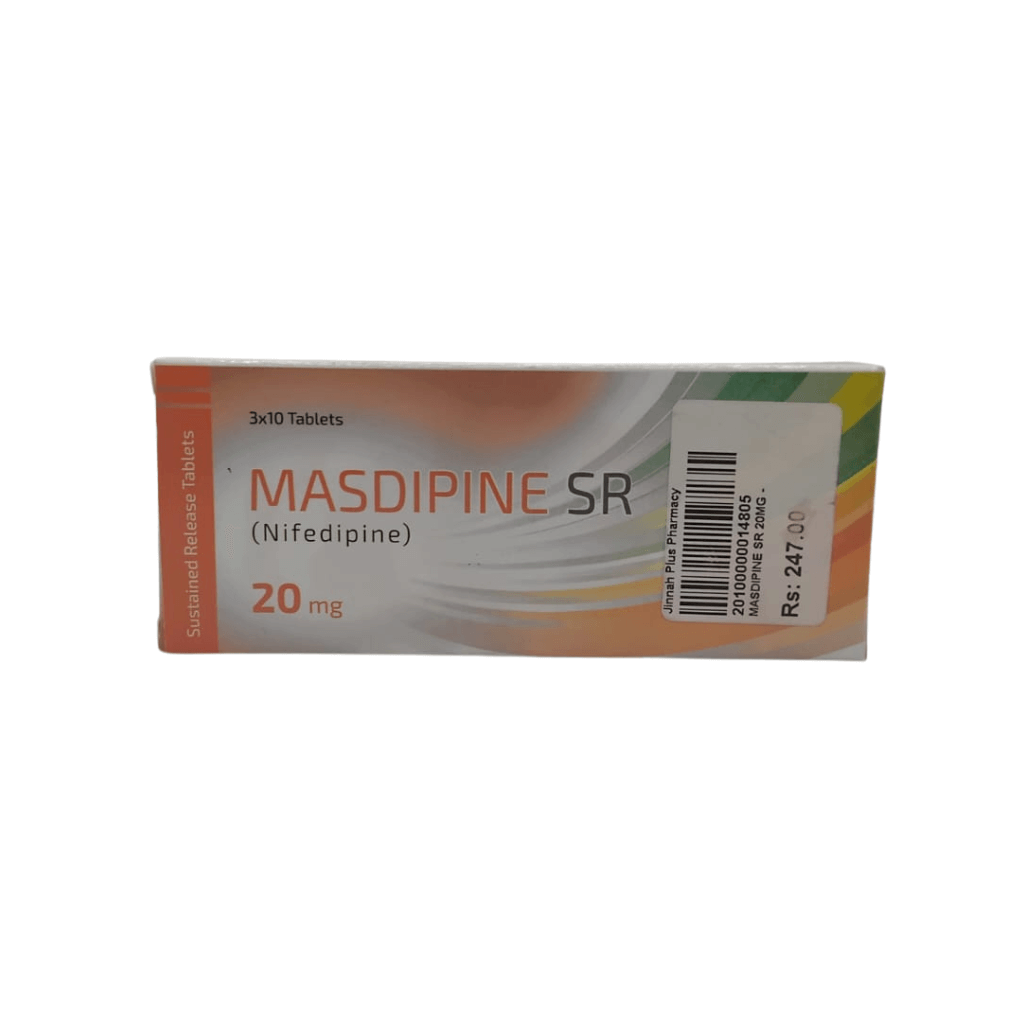 masdipine Sr 20,mg