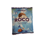 Roco coconut flavored caramel toffee