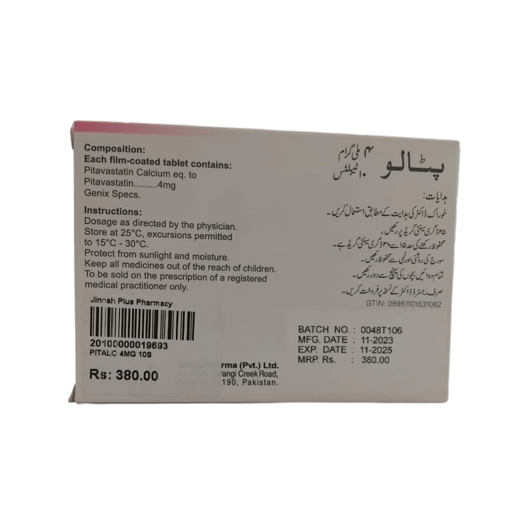 Pitalo 4mg pitalo 4mg