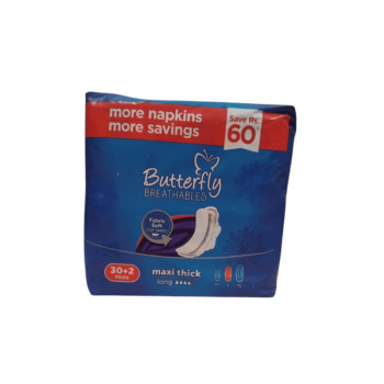 Butterfly Breath Ables Maxi Thick Long (32 Pcs)