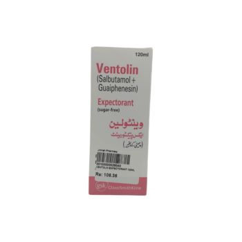 Ventolin 120ml Expectorant Sugar-Free