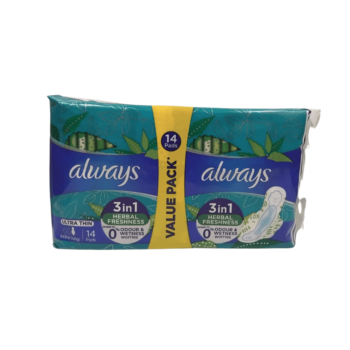 Always Ultra Thin XL 3 in 1 (14 Pcs)