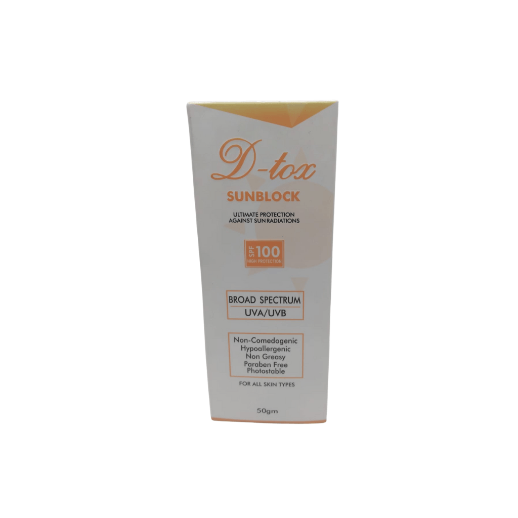 D-Tox Sunblock SPF 100