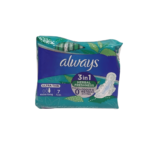 Always Ultra Thin XL Herbal Freshness  3 in 1(7 Pcs)