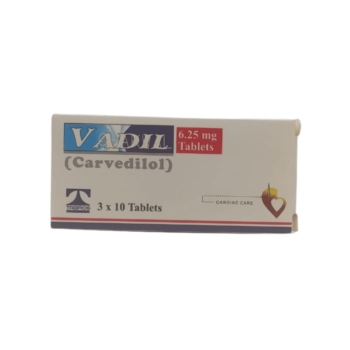 Vadil 6.25mg (30 Taablets)