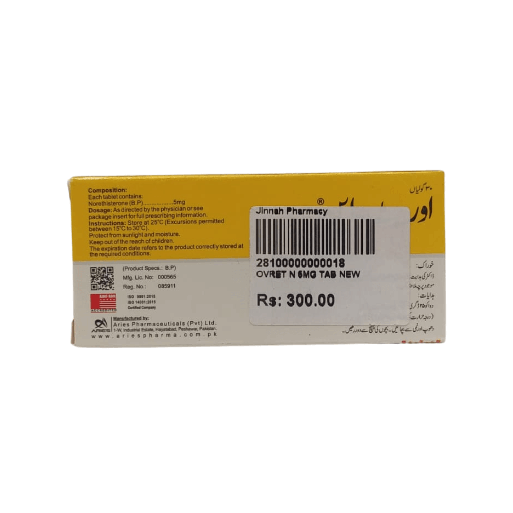Ovret-N 25mg