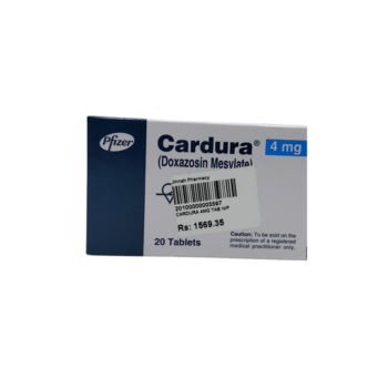 Cardura 4mg (20 Tablets)