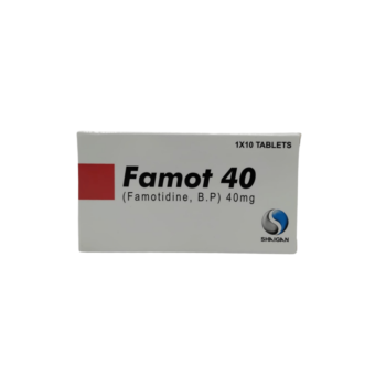 Famot 40mg (10 Tablets)