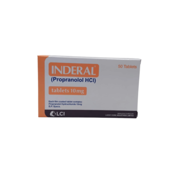 INDERAL 10mg (50 Tablets)